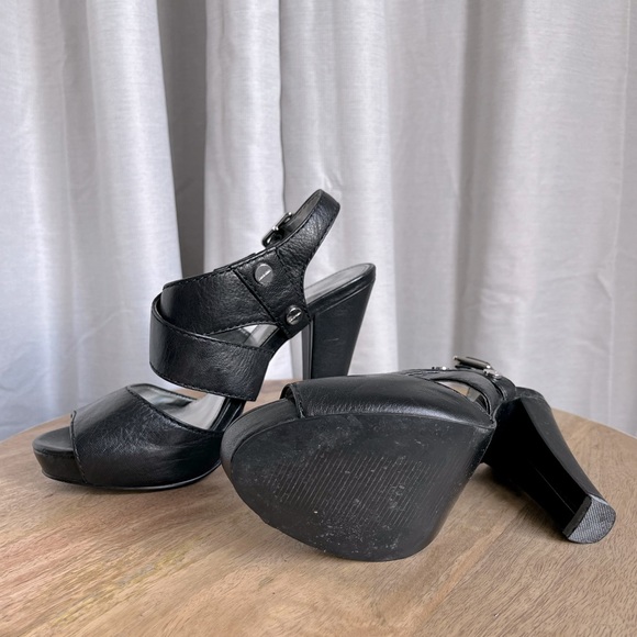 Calvin Klein Black Sandals - Picture 3 of 3